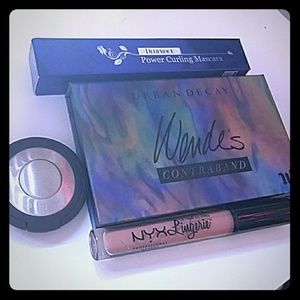 Urban Decay palette Becca highlighter bundle